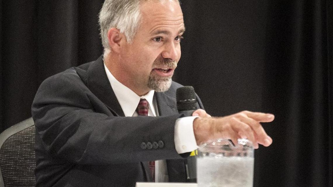 
U.S. Rep. Tim Huelskamp at a congressional forum last month
