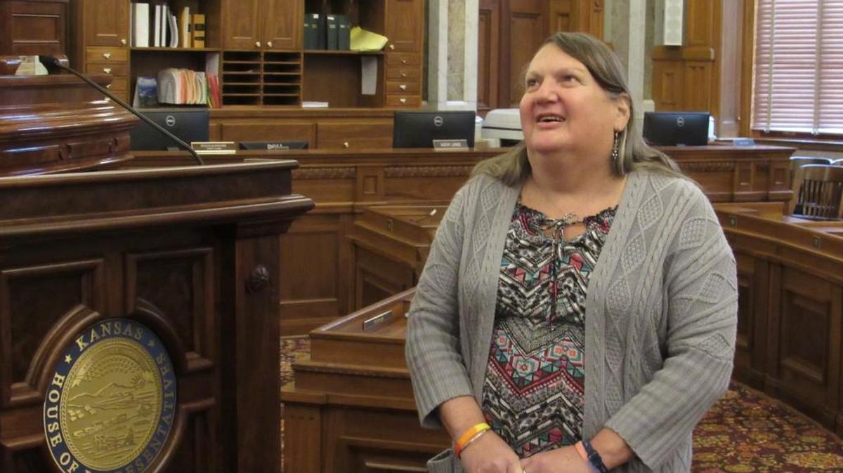 Stephanie Mott wants to become the first transgender member of the Kansas House of Representatives.