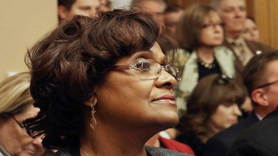 
In Topeka, Rep. Valdenia Winn listened Wednesday as the House Select Investigative Committee met to review a complaint against Winn over her remarks during a committee meeting in March. Ultimately, the Democratic lawmaker from Kansas City, Kan., could be reprimanded, censured or expelled from the Legislature with a two-thirds vote of the House.
