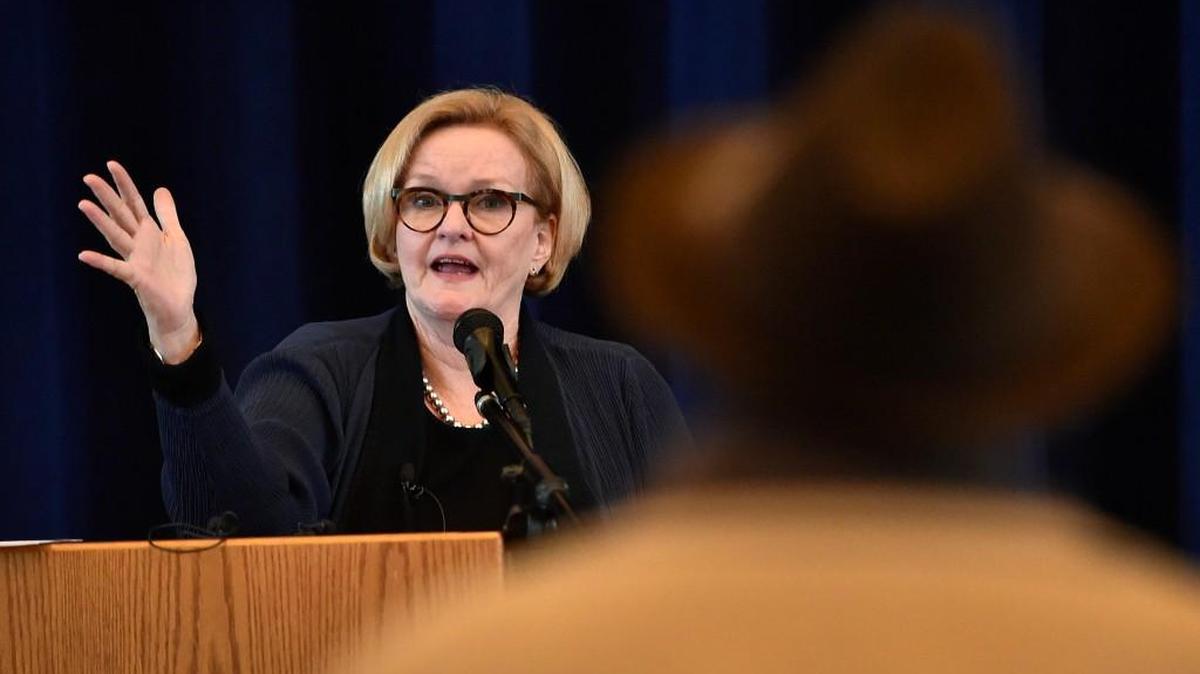 U.S. Sen. Claire McCaskill held a town hall meeting Wednesday at a multipurpose center in Kansas City.