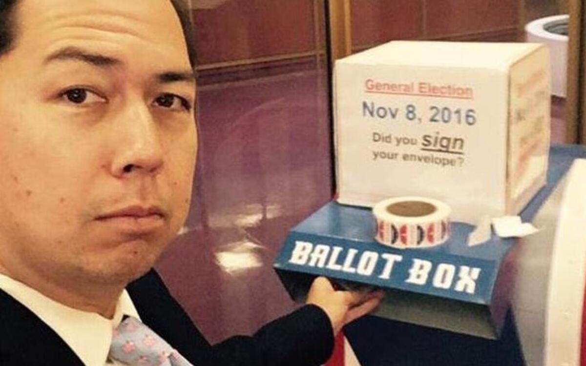 Voters like AJ Brady (@aj_brady) are taking ballot selfies to document their early and absentee votes. But ballot selfies are illegal in more than half the states in the country.
