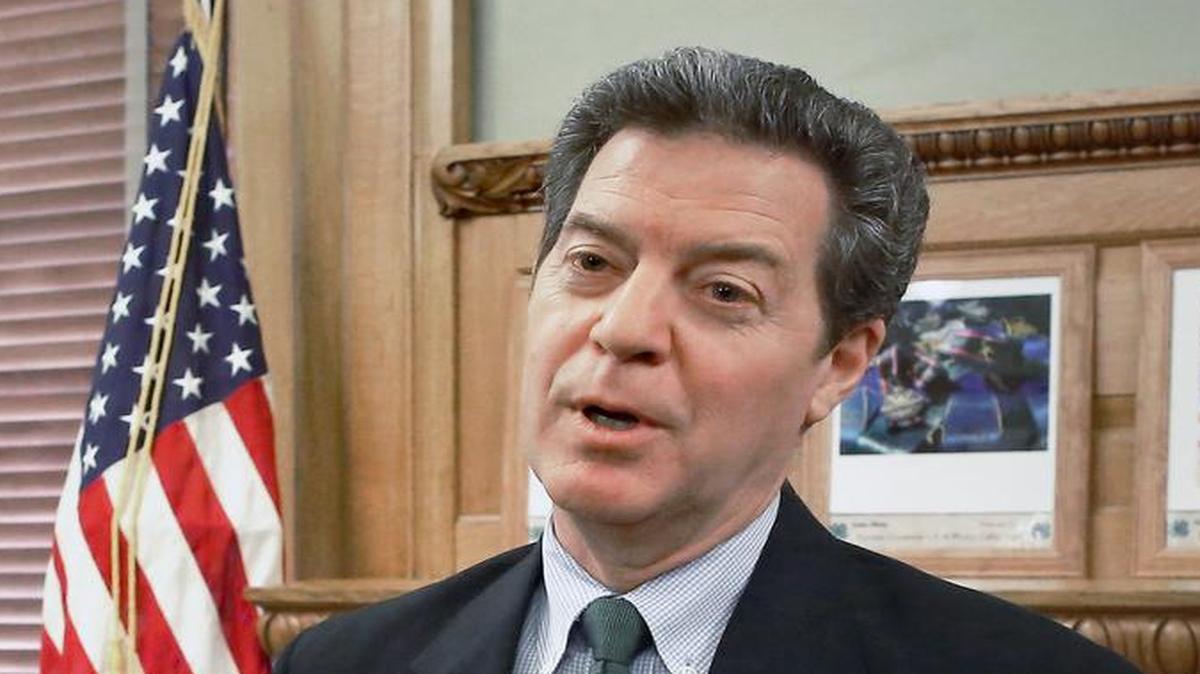 
Kansas Gov. Sam Brownback 
