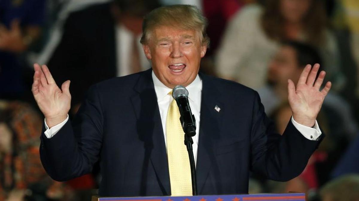 To propel his GOP campaign for president, Donald Trump is using far less money but plenty of social media and TV appearances.