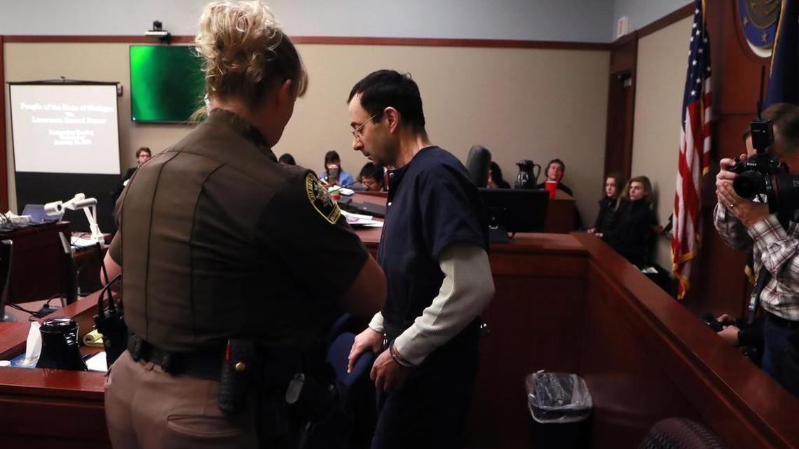 Larry Nassar, a former doctor who admitted sexually assaulting athletes when he was employed by Michigan State University and USA Gymnastics, was sentenced to 40 to 175 years in prison Wednesday.