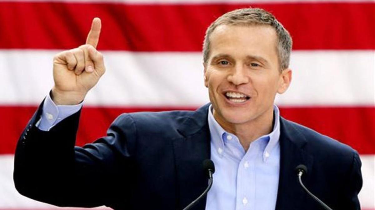 Gov. Eric Greitens is to meet with President Donald Trump this weekend.