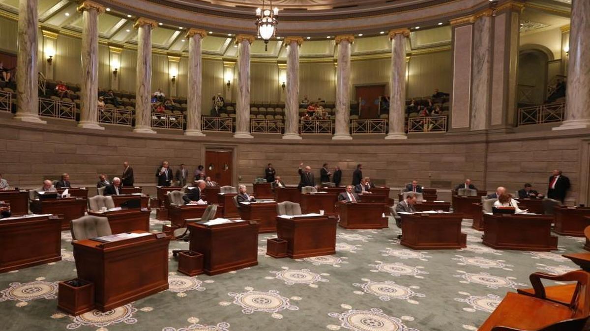 The Missouri Senate on Wednesday gave initial approval to a right-to-work measure. Final Senate approval is expected Thursday, and then the bill will go to the House.