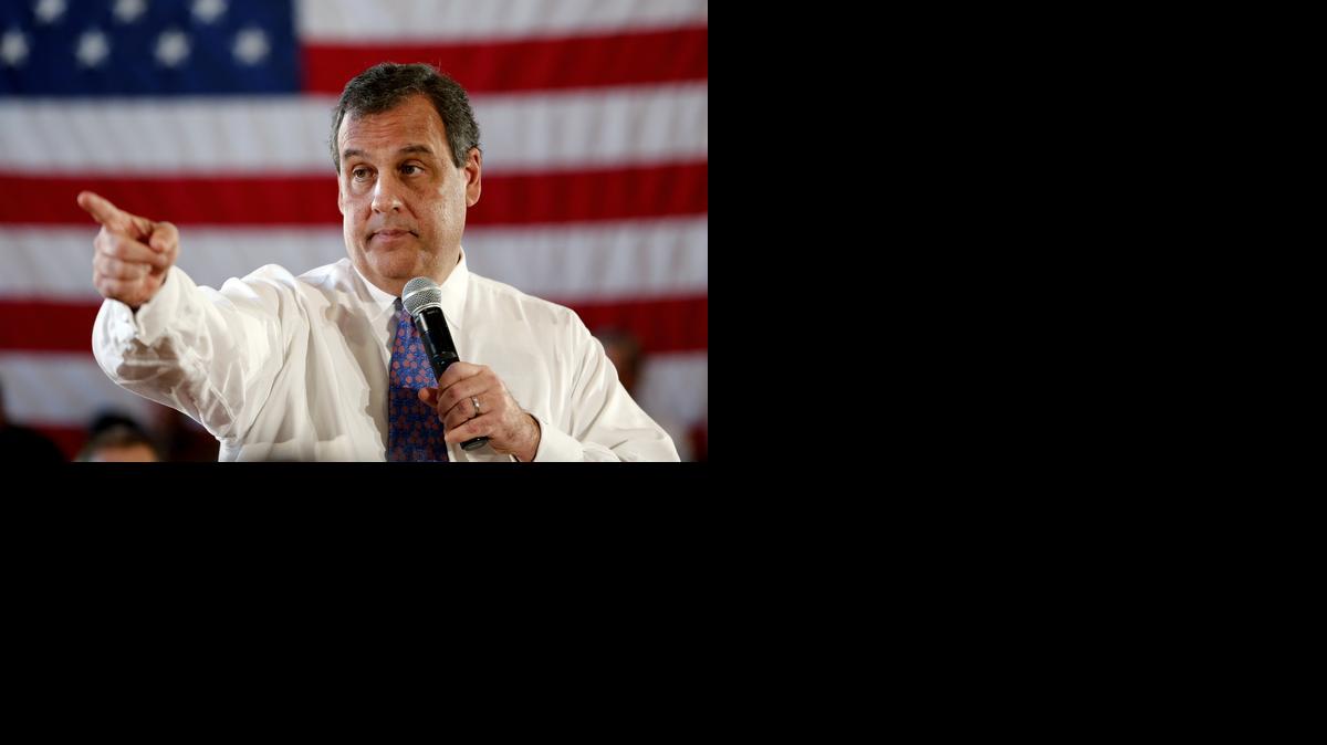 
New Jersey Gov. Chris Christie at a March 24 town hall meeting
