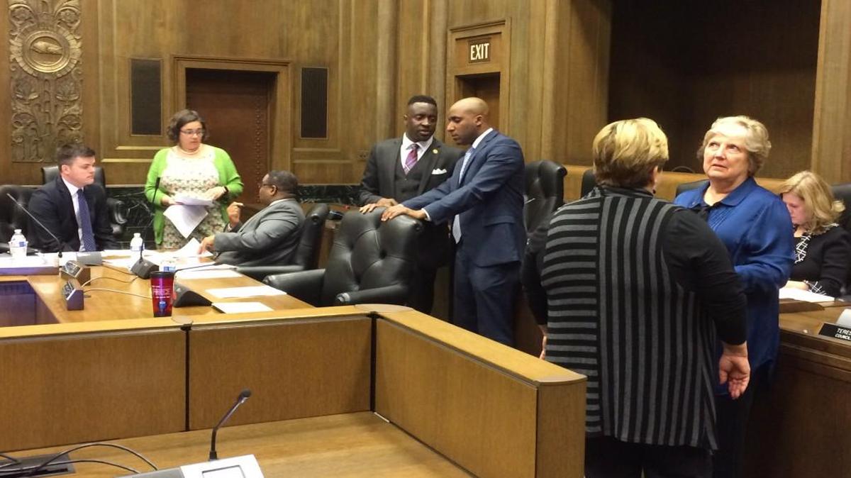 Kansas City Council members discussed details of a giant infrastructure bond proposal before the council approved final ballot language Thursday.