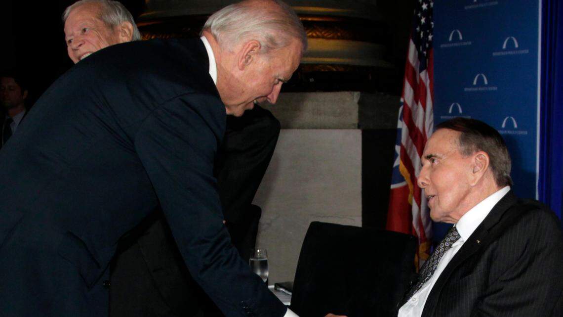 ‘Among the greatest of the Greatest Generation’: President Biden pays tribute to Bob Dole