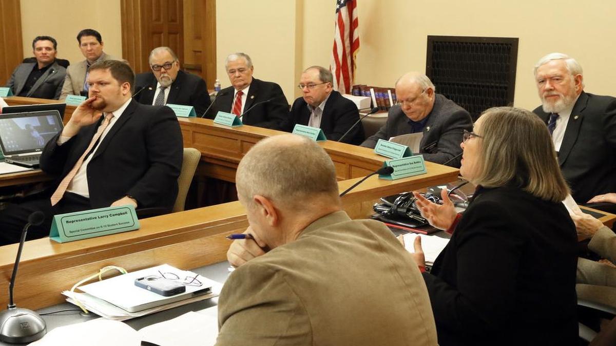 The Special Committee on K-12 Student Success unanimously voted Tuesday to table a draft report on education and send it to legislative staff for a rewrite.
