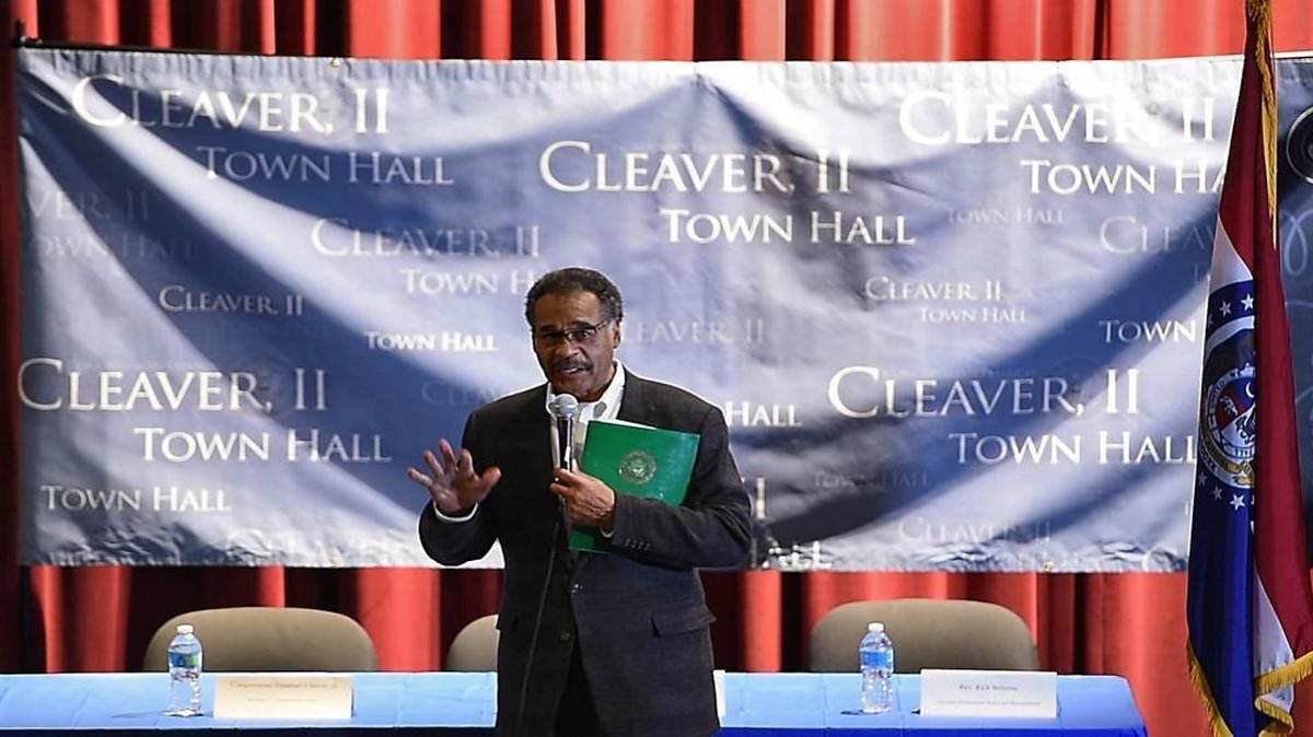 U.S. Rep. Emanuel Cleaver II, who appeared in Kansas City earlier this year, slammed President Donald Trump’s decision to fire the director of the FBI. “Vladimir Putin is seeing the fruits of his work, and this confirms for him and the people of Russia that this democracy thing isn’t as great and honest and pure as you’ve been led to believe,” Cleaver told his staff.
