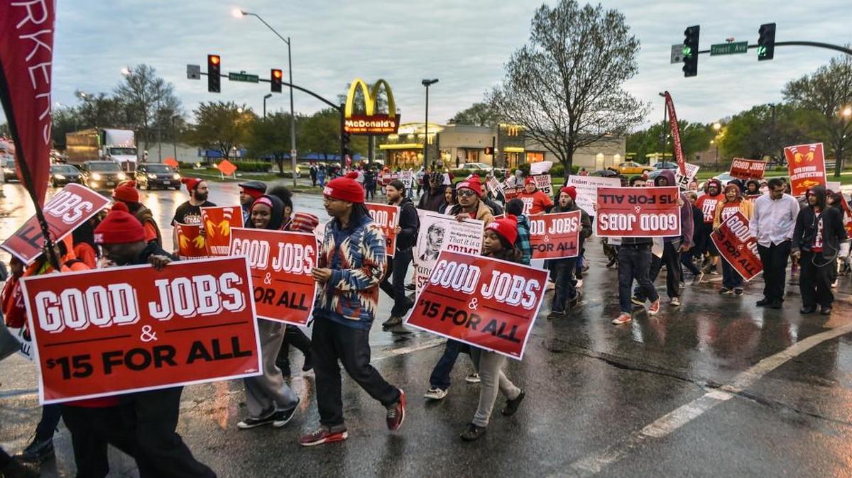 Kansas City low-wage workers have rallied on multiple occasions over the last two years to seek minimum wage increases.