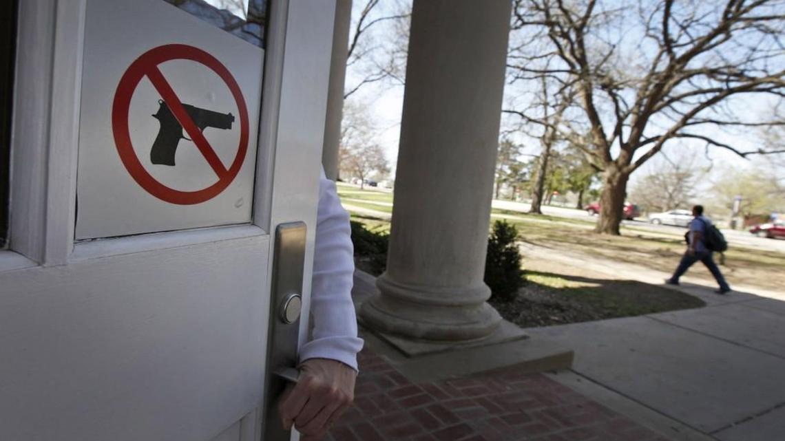 A Kansas Senate committee rejected a bill that would have permanently exempted colleges and medical centers from having to allow concealed weapons on their premises.
