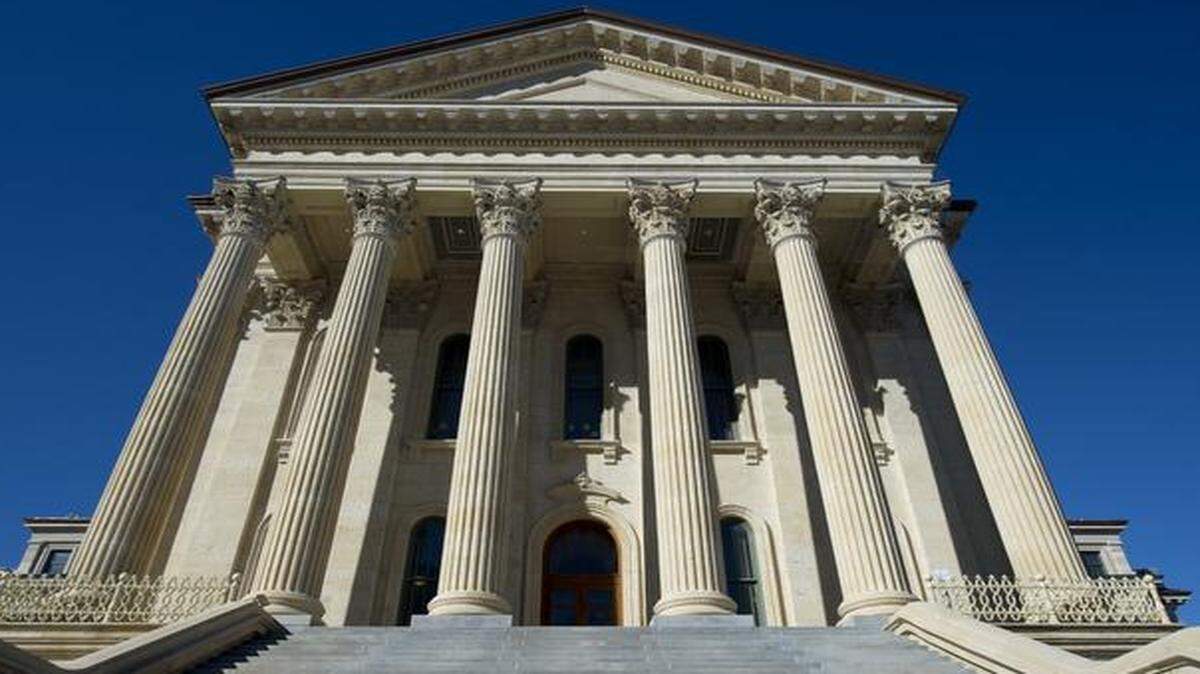 
The east wing of the Capitol in Topeka houses the state Senate.
