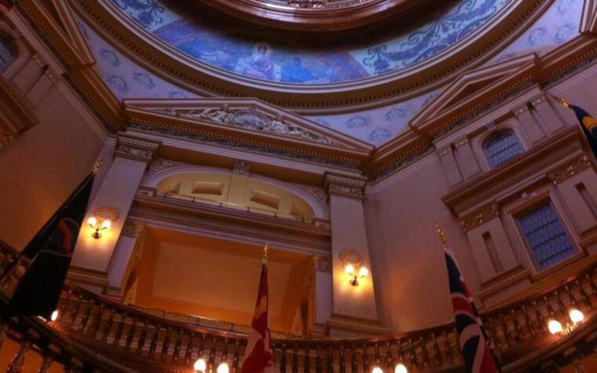 
The Kansas Capitol.
