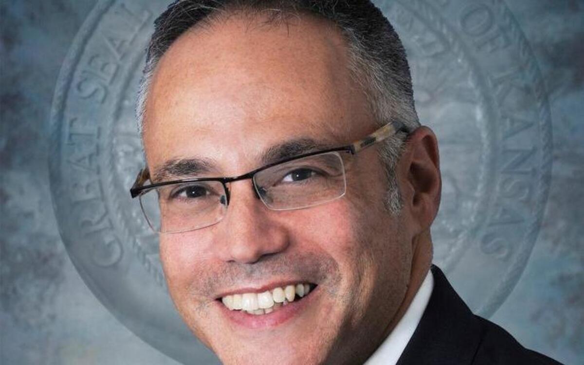 Antonio Soave’s official portrait as Kansas Commerce secretary. Soave is expected to launch a campaign for Congress this month.