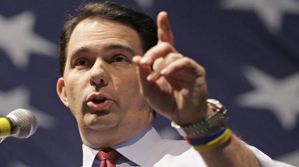 
Wisconsin Republican Gov. Scott Walker
