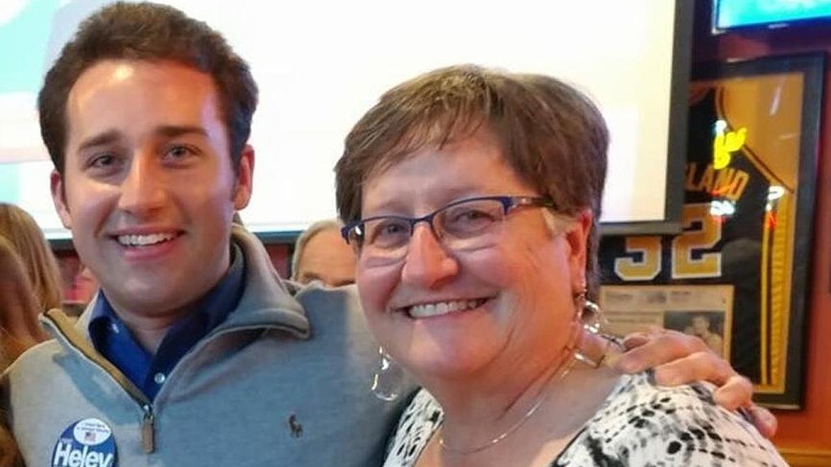 Logan Heley and his mother, Kay Heley, both won races in Johnson County.
