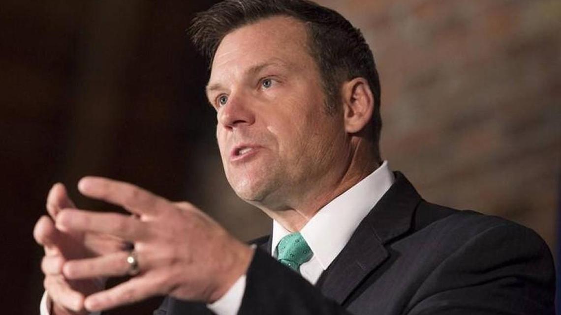 Secretary of State Kris Kobach’s office on Thursday took down an ethics database because it revealed partial Social Security numbers of some state workers.