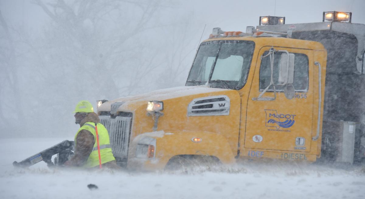 Roads and highway are expected to be worse during this winter storm which is expected to bring rain and then ice and snow, Missouri highway officials warned.