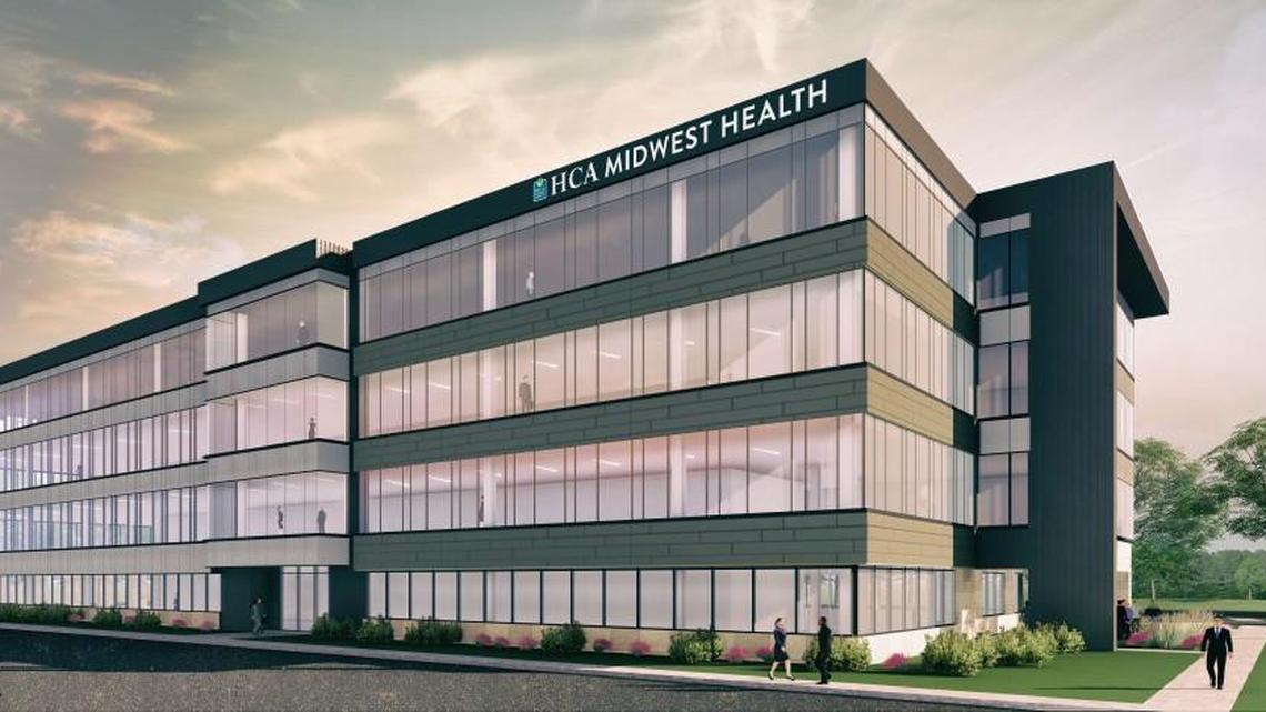 This is a rendering of the new HCA Midwest Health headquarters at I-435 and Nall Avenue. It’s under construction and should be ready this summer.