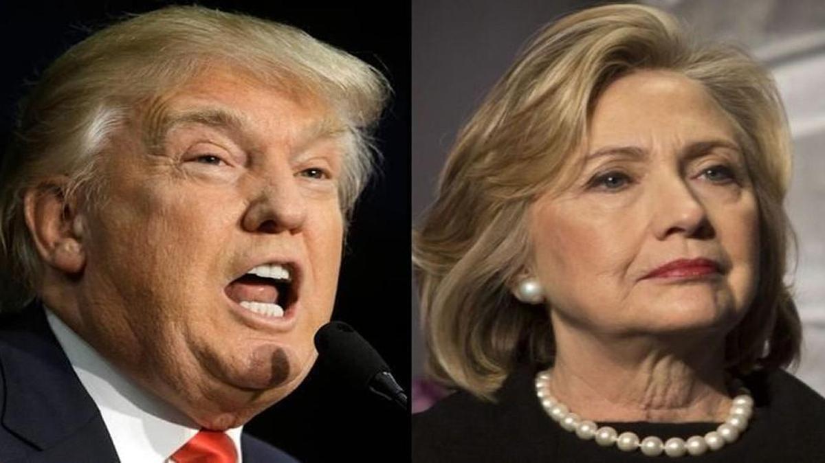 Donald Trump and Hillary Clinton