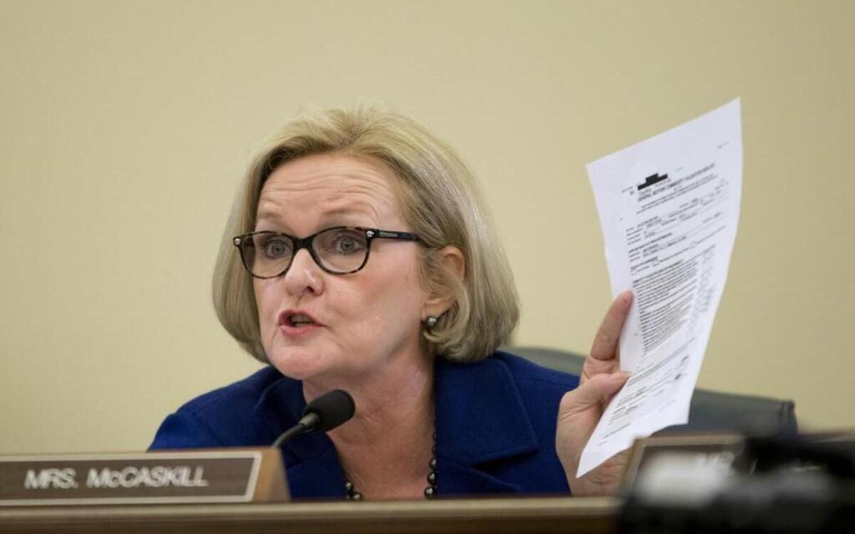 Sen. Claire McCaskill, a Missouri Democrat