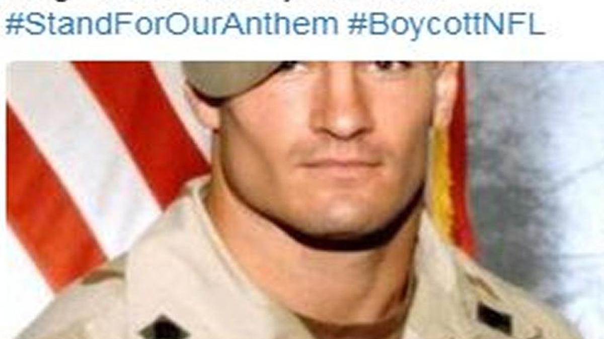 President Trump retweeted a post about Army Ranger Pat Tillman in his feud with the NFL over patriotism. Tillman was killed by friendly fire, and the Army tried to cover it up.