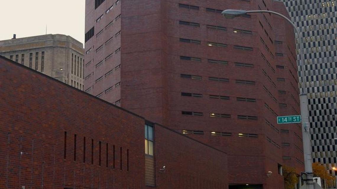 
The Jackson County Detention Center is at 1300 Cherry St. in downtown Kansas City.
