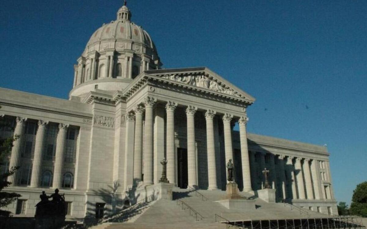 The Missouri Capitol in Jefferson City.