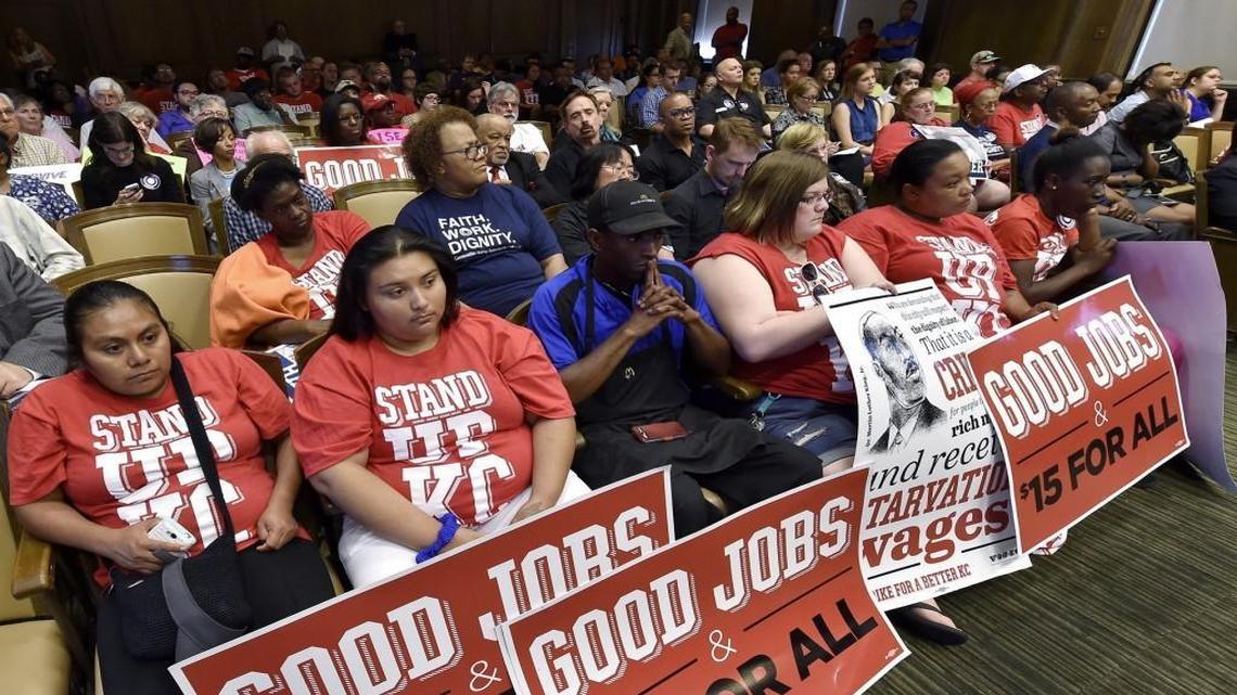 Earlier this year, the Kansas City Council voted for a minimum wage increase to $13 per hour by 2020, an effort spearheaded by the group Stand Up KC. But on Thursday, the council had to repeal the legislation because of a new state law.