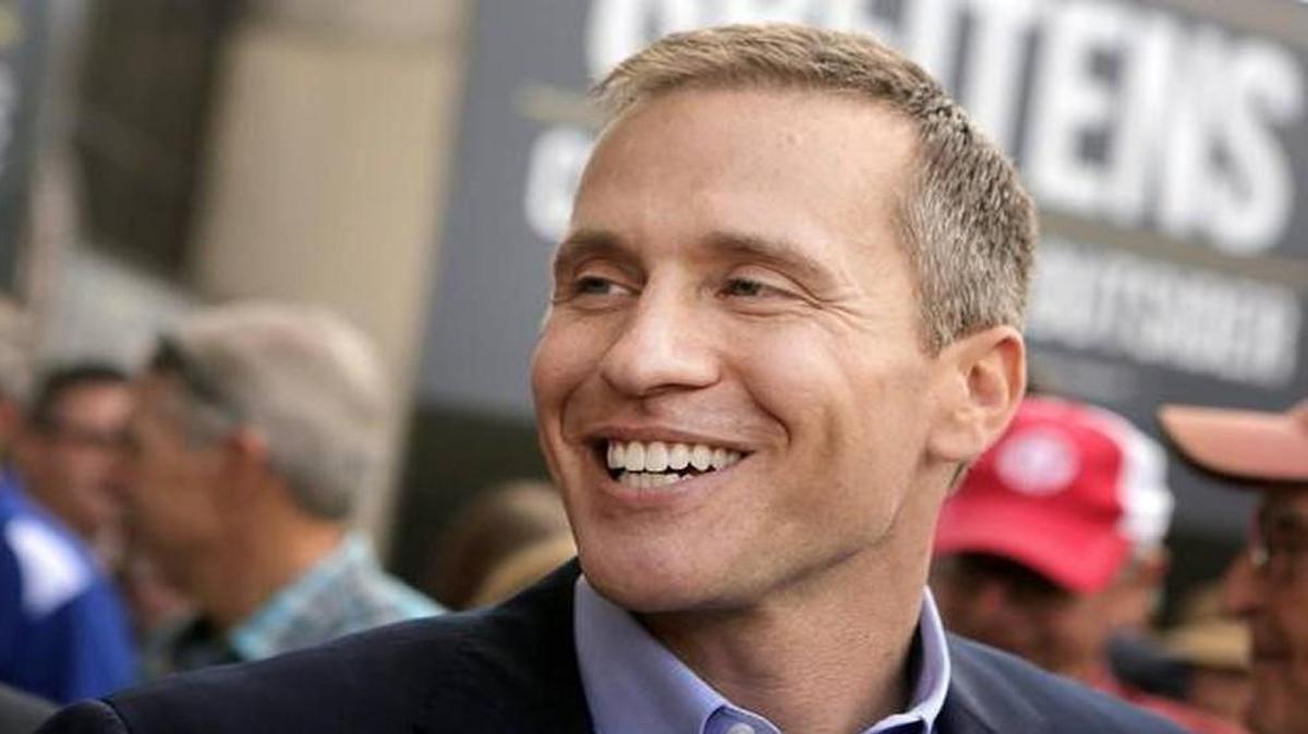 Eric Greitens is the Republican nominee for governor. He will face off with Democratic candidate Chris Koster on Tuesday.