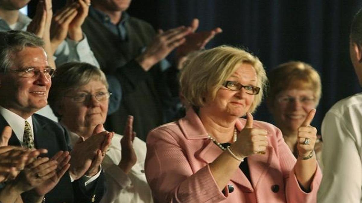 Sen. Claire McCaskill took heat from some female supporters when she backed Barack Obama over Hillary Clinton in the 2008 primary.