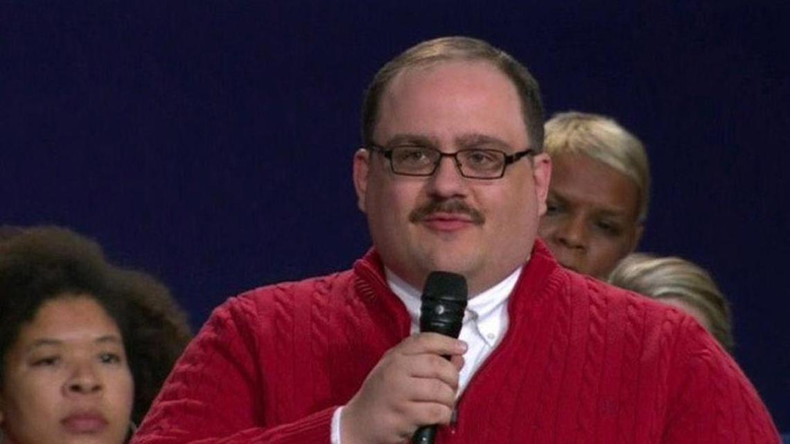 Undecided voter Ken Bone and his red sweater became a viral sensation at the second presidential debate last year.