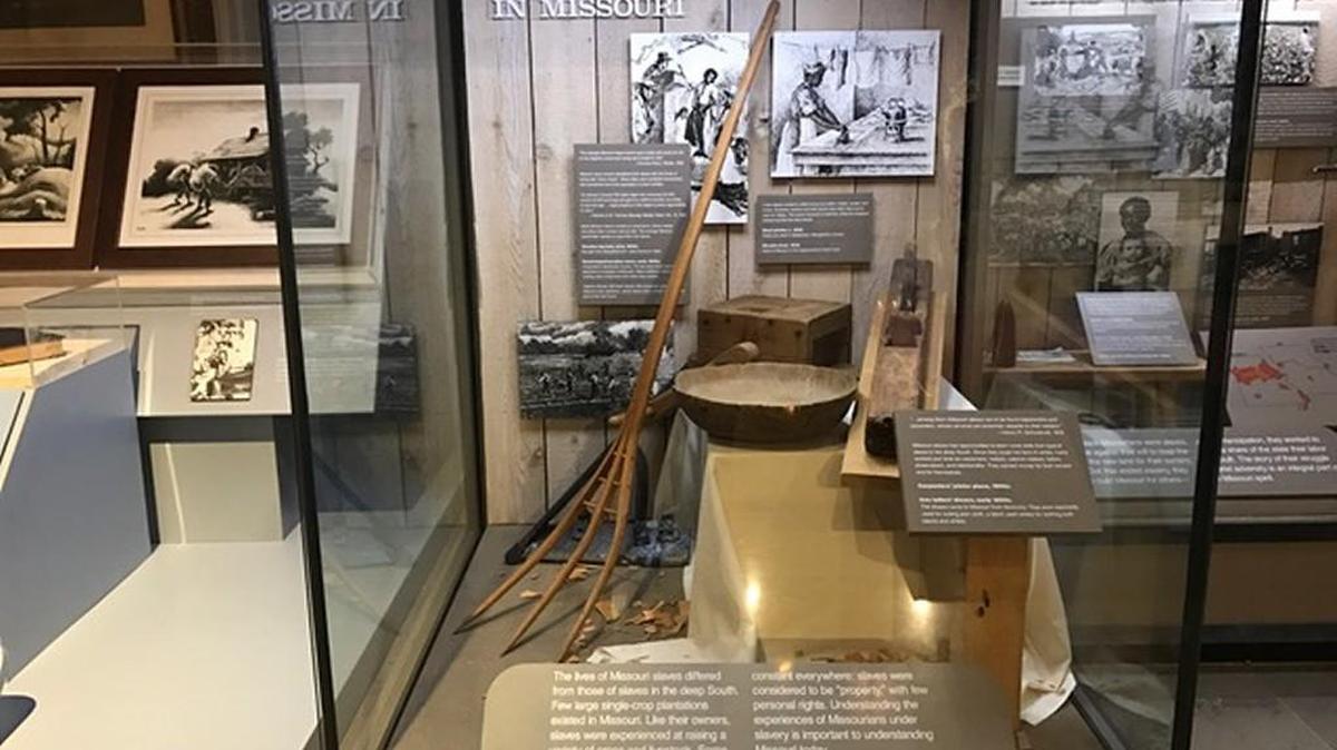 The Missouri State Museum on the first floor of the Capitol includes an exhibit on slavery. Under a bill sponsored by state Rep. Mike Moon, an exhibit of abortion tools would be placed nearby.