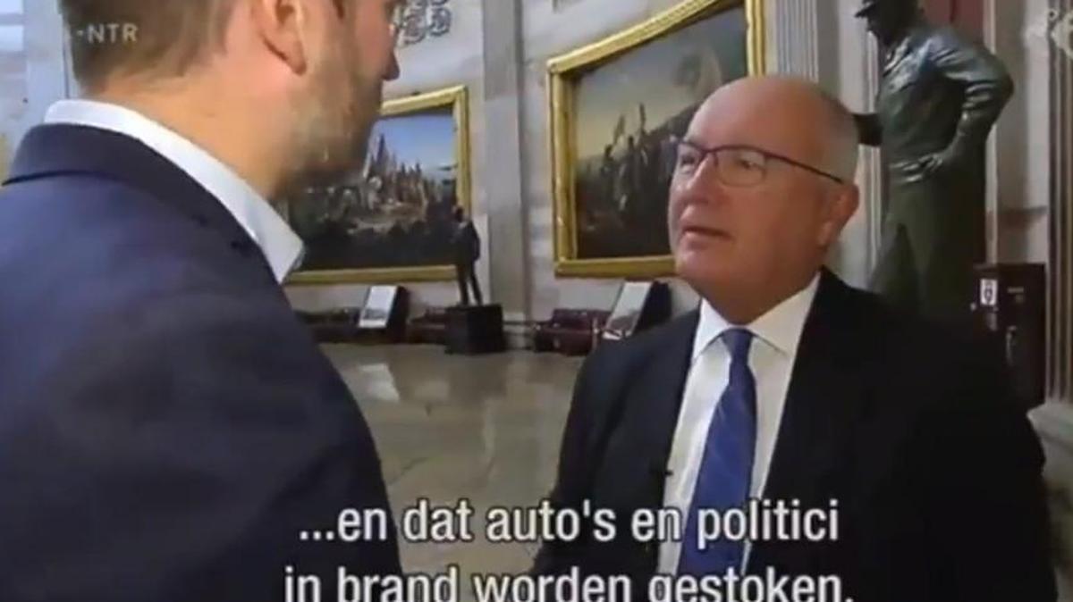 The new U.S. ambassador to the Netherlands faces criticism after denying comments he made on video during an interview with a Dutch journalist.