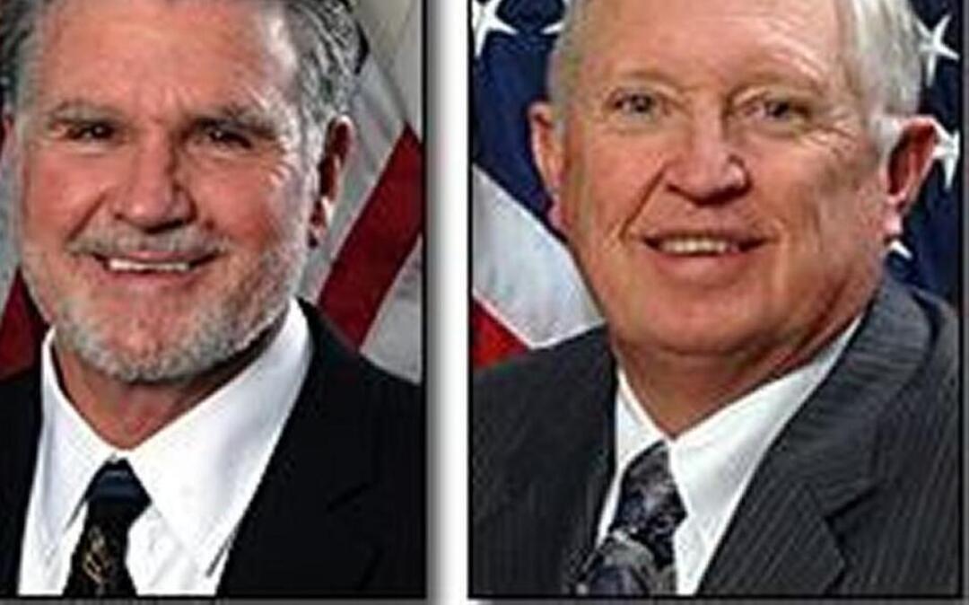 Jackson County Legislator Garry Baker would benefit from a pension plan change being pushed by Legislator Dennis Waits.