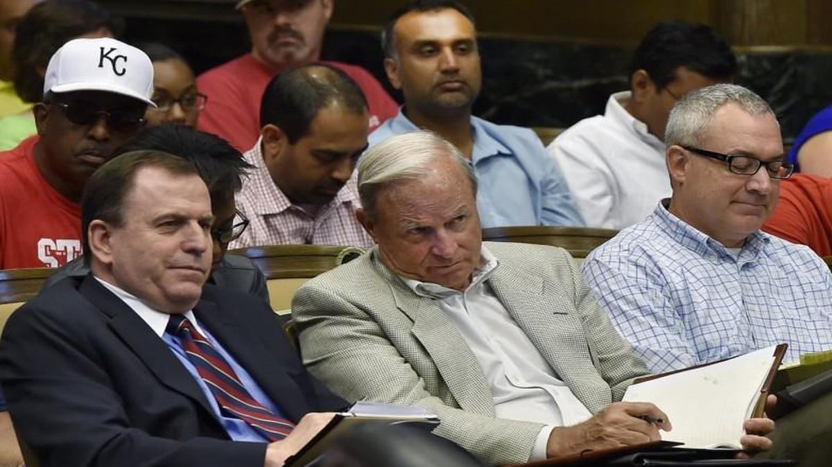 
The business group Missourians for Fair Wages has gathered enough signatures to put the issue of an increase in Kansas City’s minimum wage on the ballot. Last month, opponents looked on just before the City Council voted to raise the minimum wage.
