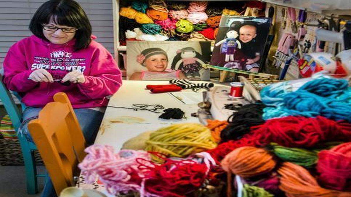
An army of volunteers create handmade dolls for children battling cancer and other illnesses. The dolls are meticulously made with the recipient’s likeness in mind — such as the same hair color, facial features and favorite outfit of the child. The founder of the program, called Feel Good Friends, is Shanon Fouquet of Olathe, who crochets a doll for a child with juvenile diabetes. She says the dolls “can take on average 10 to 15 hours to crochet.”
