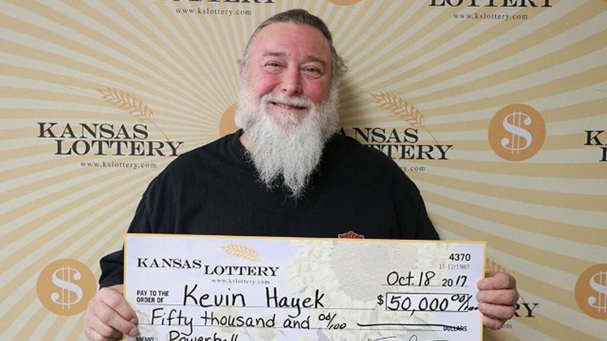 You know that sinking feeling you get when you buy a winning lottery ticket, then lose it? Kevin Hayek of Topeka, Kan. knows that feeling all too well.
