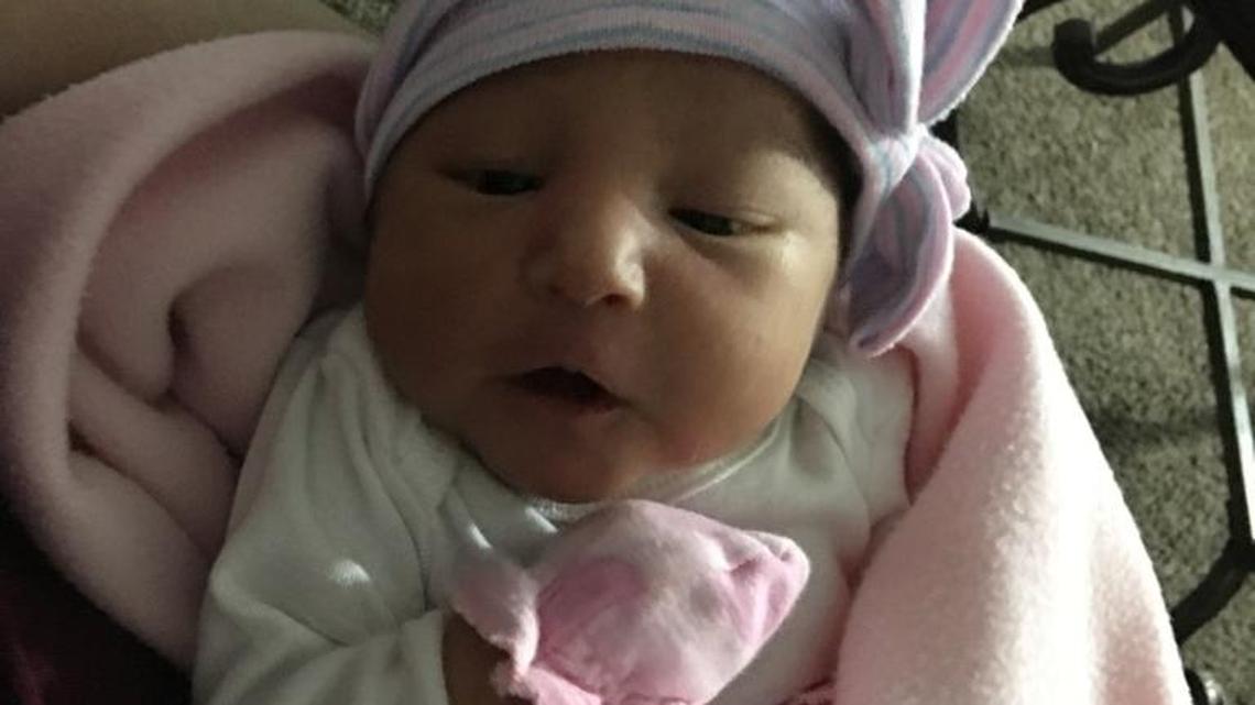 Wichita police are asking for the public’s help to find 6-day-old Sofia Victoria Gonzalez Albarca, who is missing after her 27-year-old mother was found shot to death Thursday in the 200 block of North Brunswick. (Nov. 17, 2016)