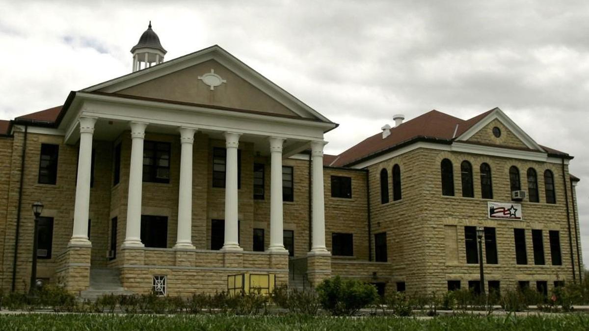The campus of Fort Hays State University in Hays, Kan.