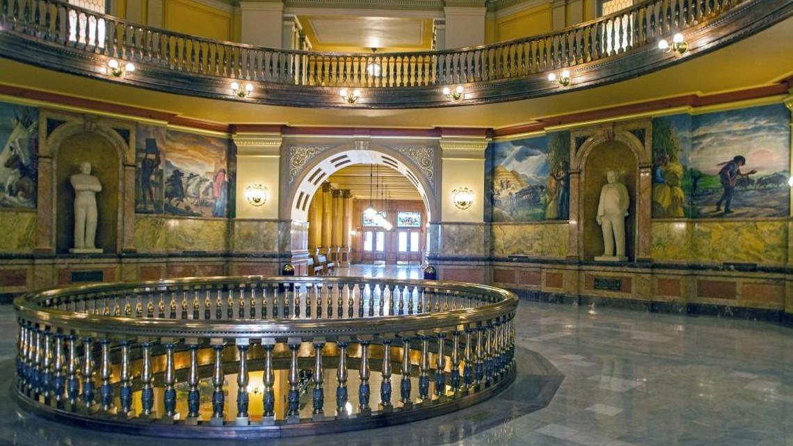 Inside the Kansas Statehouse