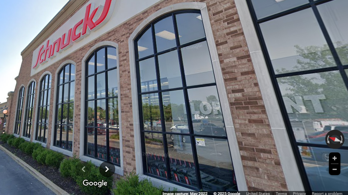 An armed 29-year-old started to chase a man through a grocery store before the person he was chasing pulled out a gun and him in the stomach, Missouri police said.