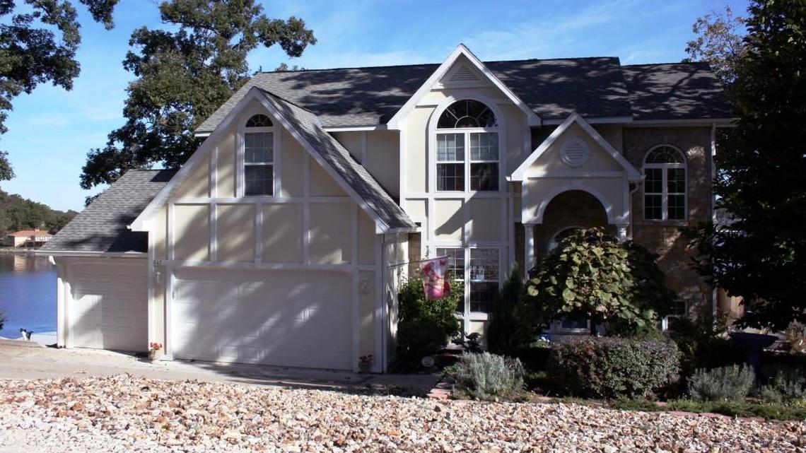 William Van Note and Sharon Dickson were fatally attacked in this home in Sunrise Beach, Mo., on the Lake of the Ozarks.