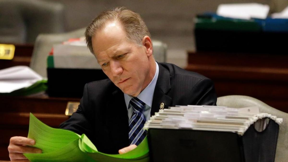 Missouri Sen. Bob Onder, who is leading a group of Republican senators in seeking limits on Medicaid payments to Planned Parenthood.