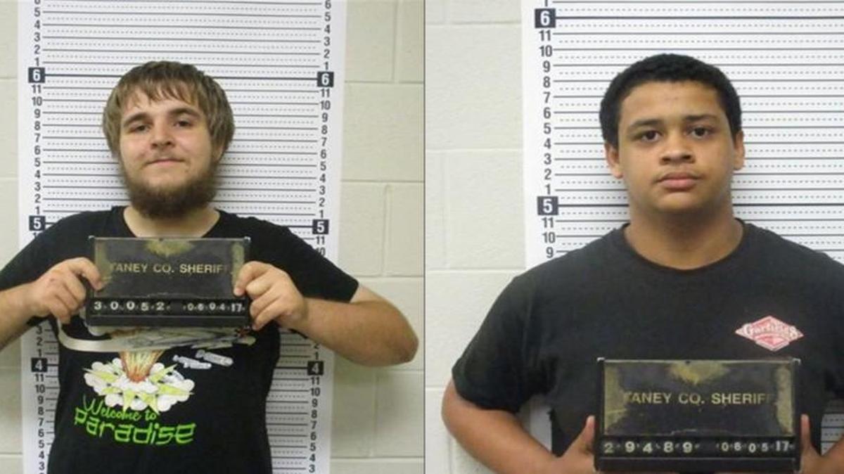 Kyle Wayne Williams (left) and Jordan Hall