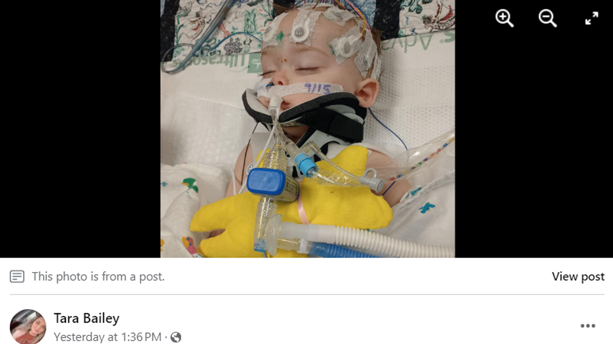 A Missouri man is accused of tossing a 9-month-old baby in the air and failing to catch him, causing him to fall on his head.