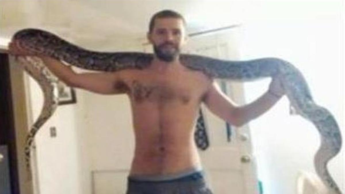 Ben Trexel of Christian County is asking people to keep a lookout for his snake, which he named SS Wraps. It was last seen at its home near Rogersville, Mo. The photo of the snake is about two years old.