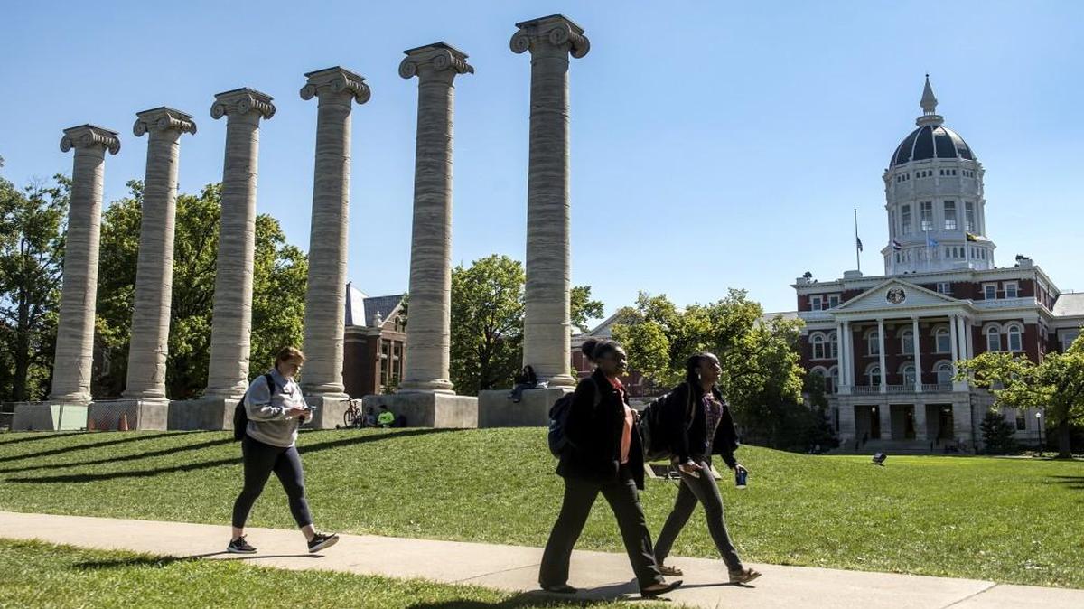 Fewer freshmen will be walking past the columns at the University of Missouri this fall.